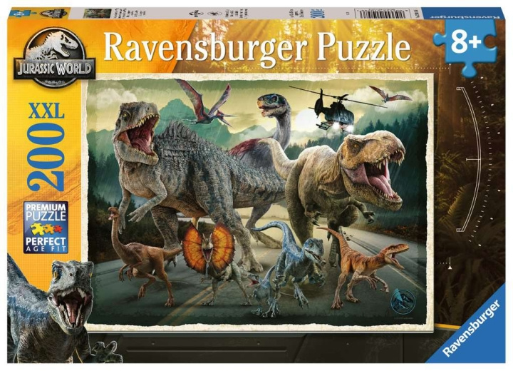 Ravensburger Puslespil Jurassic World 200p i gruppen LEGETØJ, BØRN & BABY / Legetøj / børns puslespil hos TP E-commerce Nordic AB (C86151)