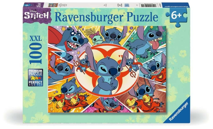 Ravensburger Puslespil Disney Stitch 100p i gruppen LEGETØJ, BØRN & BABY / Legetøj / børns puslespil hos TP E-commerce Nordic AB (C86154)