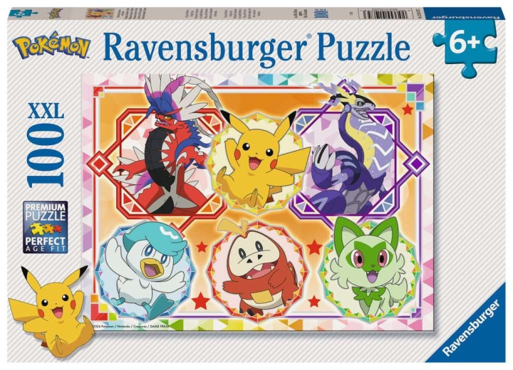 Ravensburger Pokémon-puslespil 100p i gruppen LEGETØJ, BØRN & BABY / Legetøj / børns puslespil hos TP E-commerce Nordic AB (C86156)