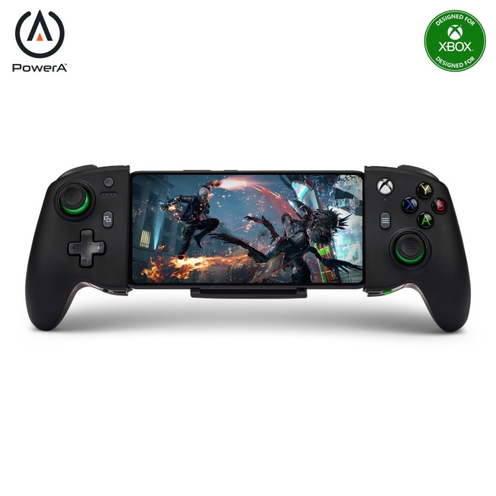 PowerA MOGA XP7-X Plus Bluetooth-controller til multiformat og universal sort/grå i gruppen HJEMMEELEKTRONIK / Spilkonsoller og tilbehør / Xbox Series X / Tilbehør hos TP E-commerce Nordic AB (C86184)