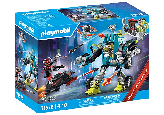 Playmobil Robot vs. svævefly (71578) i gruppen LEGETØJ, BØRN & BABY / Legetøj / Legesæt hos TP E-commerce Nordic AB (C86268)