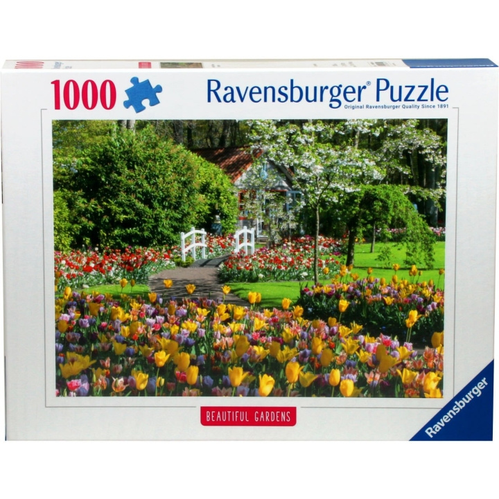 Ravensburger Keukenhof Gardens 1000p - (12000851) i gruppen SPORT, FRITID & HOBBY / Hobby / Puslespil hos TP E-commerce Nordic AB (C86304)