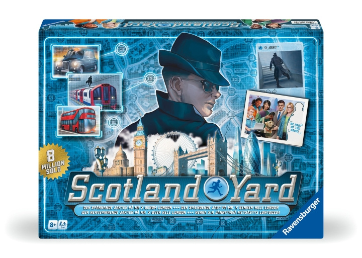 Ravensburger Scotland Yard (Nordisk) - 10822675 i gruppen LEGETØJ, BØRN & BABY / Spil / Brætspil hos TP E-commerce Nordic AB (C86351)