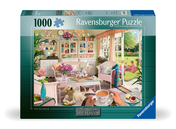 Ravensburger Puslespil The Tea Shed 1000p (12000164) i gruppen SPORT, FRITID & HOBBY / Hobby / Puslespil hos TP E-commerce Nordic AB (C86402)