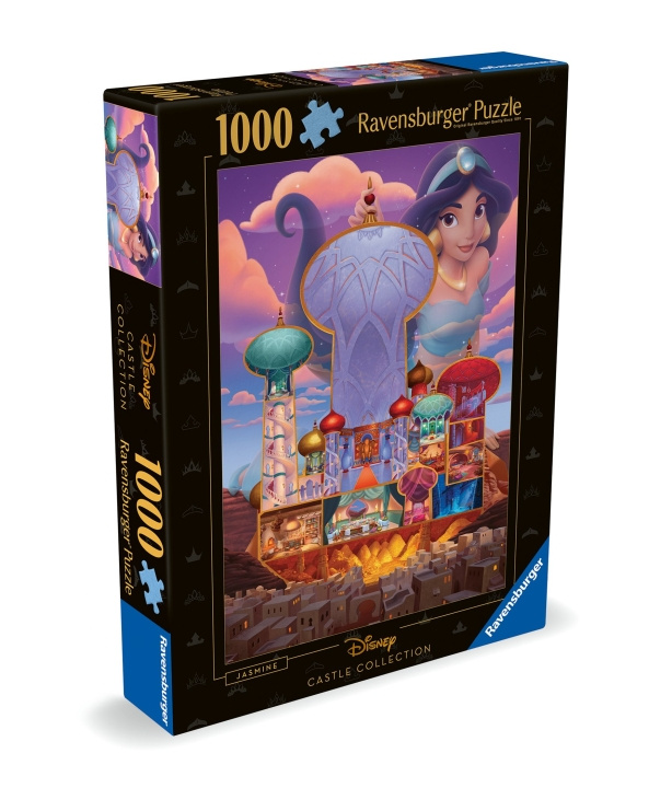 Ravensburger Puslespil Disney Slotte Jasmin 1000p (12000258) i gruppen SPORT, FRITID & HOBBY / Hobby / Puslespil hos TP E-commerce Nordic AB (C86422)