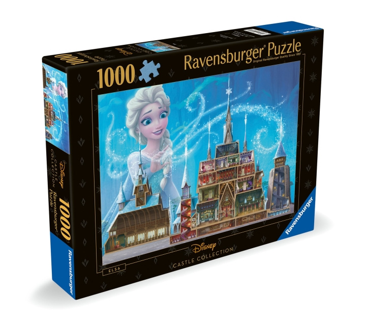 Ravensburger Puslespil Disney Castles Elsa 1000p (12000261) i gruppen SPORT, FRITID & HOBBY / Hobby / Puslespil hos TP E-commerce Nordic AB (C86426)