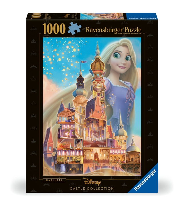 Ravensburger Puslespil Disney Slotte Rapunzel 1000p (12000264) i gruppen SPORT, FRITID & HOBBY / Hobby / Puslespil hos TP E-commerce Nordic AB (C86429)