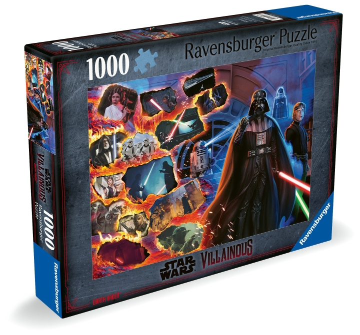 Ravensburger Puslespil Star Wars Villainous Darth Vader 1000p (12000267) i gruppen SPORT, FRITID & HOBBY / Hobby / Puslespil hos TP E-commerce Nordic AB (C86433)