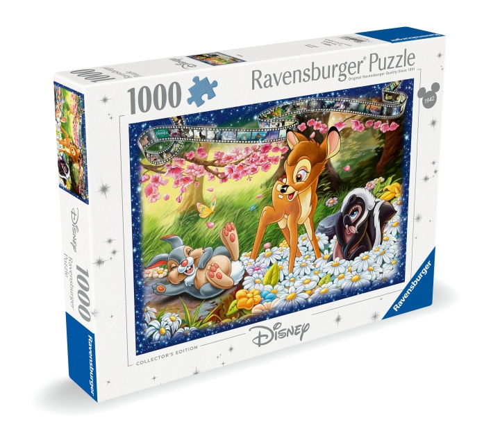 Ravensburger Puslespil Disney Bambi 1000p (12000313) i gruppen SPORT, FRITID & HOBBY / Hobby / Puslespil hos TP E-commerce Nordic AB (C86442)