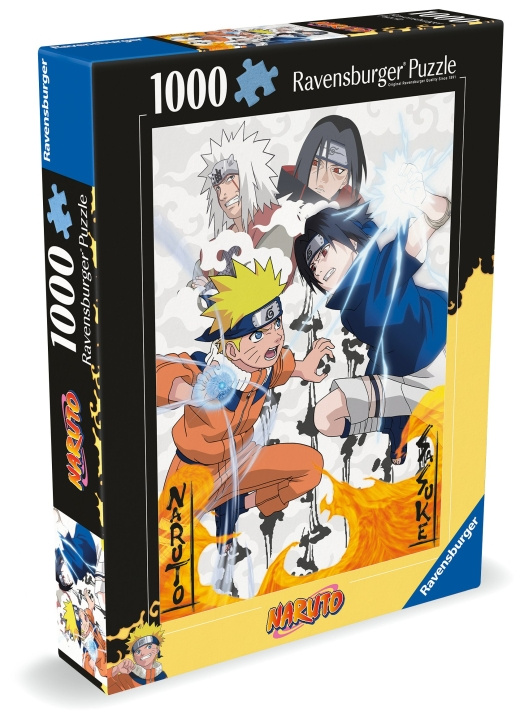 Ravensburger Puslespil Naruto vs Sasuke 1000p (12000627) i gruppen SPORT, FRITID & HOBBY / Hobby / Puslespil hos TP E-commerce Nordic AB (C86459)