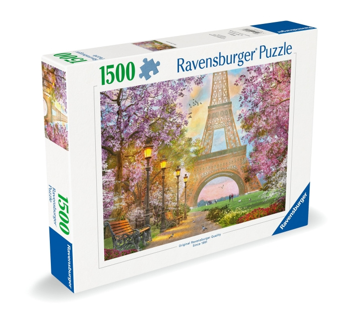 Ravensburger Puslespil Paris Romance 1500p (12000694) i gruppen SPORT, FRITID & HOBBY / Hobby / Puslespil hos TP E-commerce Nordic AB (C86470)