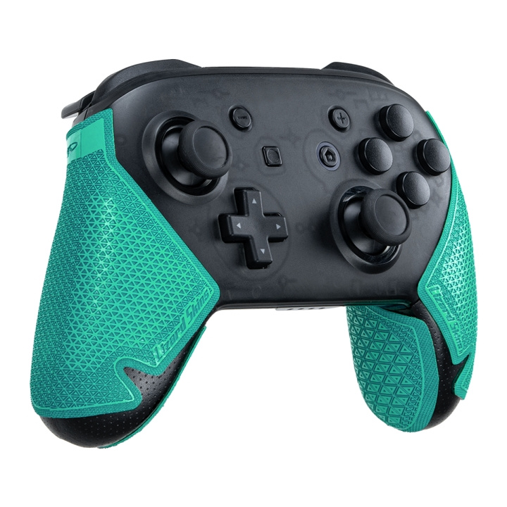 LIZARD SKINS DSP-controllergreb til Switch Pro-controller - Teal i gruppen HJEMMEELEKTRONIK / Spilkonsoller og tilbehør / Nintendo Switch / Tilbehør hos TP E-commerce Nordic AB (C86481)