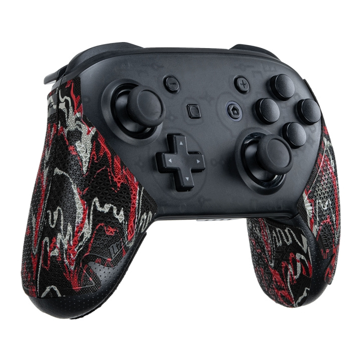 LIZARD SKINS DSP-controllergreb til Switch Pro-controller - Wildfire Camo i gruppen HJEMMEELEKTRONIK / Spilkonsoller og tilbehør / Nintendo Switch / Tilbehør hos TP E-commerce Nordic AB (C86486)