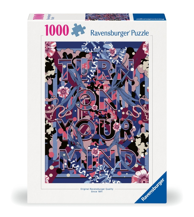 Ravensburger Puslespil Turn On Your Mind 1000p (12000783) i gruppen SPORT, FRITID & HOBBY / Hobby / Puslespil hos TP E-commerce Nordic AB (C86528)