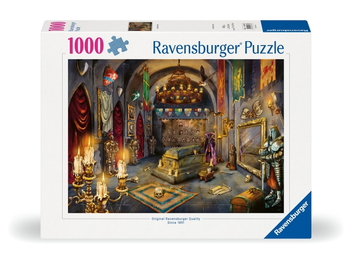 Ravensburger Puslespil The Vampire\'s Castle 1000p (12000787) i gruppen SPORT, FRITID & HOBBY / Hobby / Puslespil hos TP E-commerce Nordic AB (C86530)