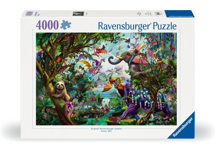 Ravensburger Puslespil Tropical Dragons 4000p (12000812) i gruppen SPORT, FRITID & HOBBY / Hobby / Puslespil hos TP E-commerce Nordic AB (C86541)