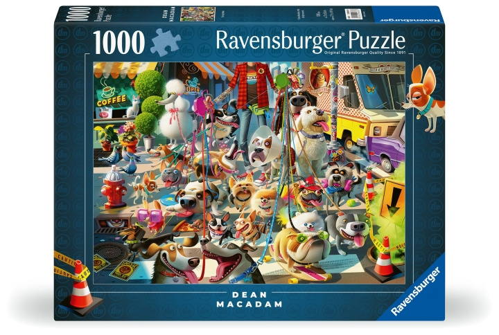 Ravensburger Puslespil The Dog Walker 1000p (12000876) i gruppen SPORT, FRITID & HOBBY / Hobby / Puslespil hos TP E-commerce Nordic AB (C86550)