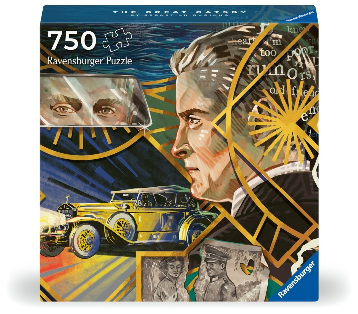 Ravensburger Puslespil Art&Soul-The Great Gatsby 750p (12000996) i gruppen SPORT, FRITID & HOBBY / Hobby / Puslespil hos TP E-commerce Nordic AB (C86552)