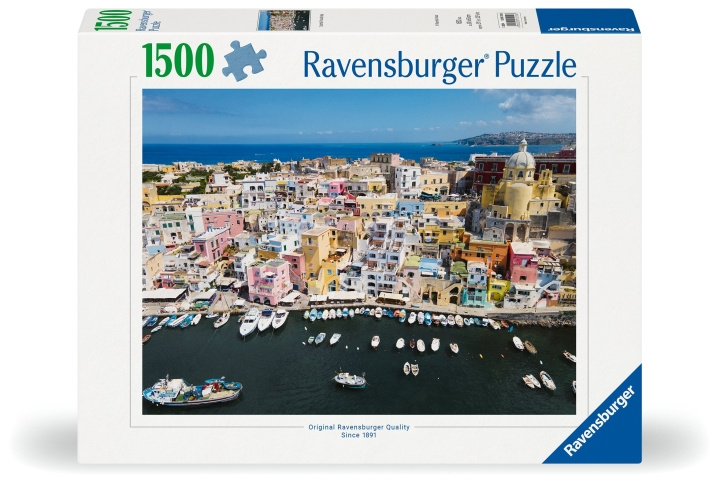 Ravensburger Puslespil The Colors Of Procida 1500p (12001210) i gruppen SPORT, FRITID & HOBBY / Hobby / Puslespil hos TP E-commerce Nordic AB (C86562)