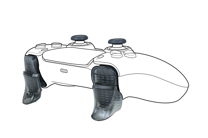 NACON Pro Trigger Pack til Dualsense PS5 i gruppen HJEMMEELEKTRONIK / Spilkonsoller og tilbehør / Sony PlayStation 5 / Tilbehør hos TP E-commerce Nordic AB (C86573)