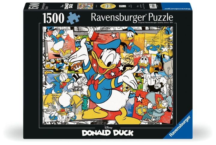 Ravensburger Puslespil Anders And 1500p (12001220) i gruppen SPORT, FRITID & HOBBY / Hobby / Puslespil hos TP E-commerce Nordic AB (C86595)