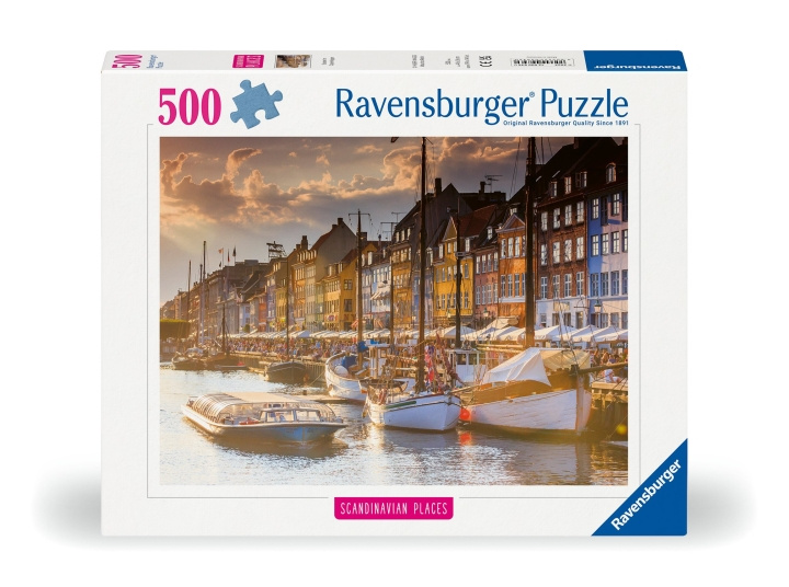 Ravensburger Puslespil Solnedgang i København 500p (12000846) i gruppen SPORT, FRITID & HOBBY / Hobby / Puslespil hos TP E-commerce Nordic AB (C86657)