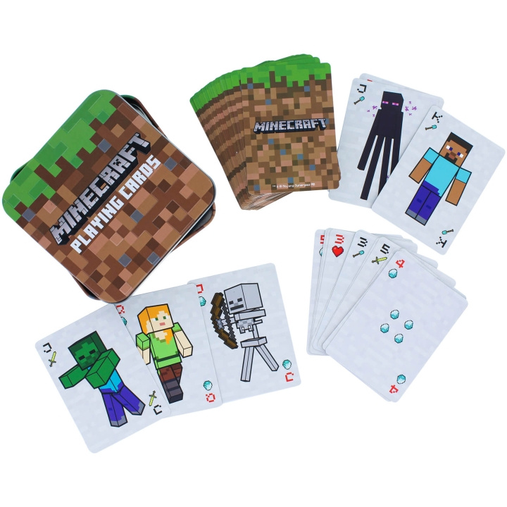 Paladone Minecraft-spillekort (PP6587MCF) i gruppen LEGETØJ, BØRN & BABY / Spil / Brætspil hos TP E-commerce Nordic AB (C86666)