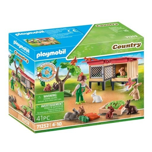 Playmobil Kaninbur (71252) i gruppen LEGETØJ, BØRN & BABY / Legetøj / Legesæt hos TP E-commerce Nordic AB (C86679)