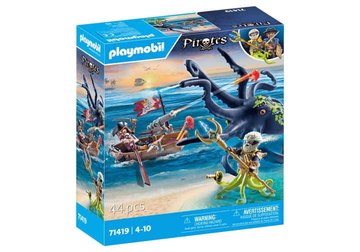 Playmobil Kampen med den gigantiske blæksprutte (71419) i gruppen LEGETØJ, BØRN & BABY / Legetøj / Legesæt hos TP E-commerce Nordic AB (C86689)