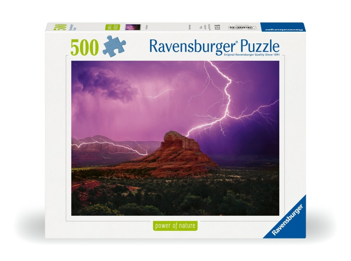 Ravensburger Puslespil Pink Thunder 500p (12000779) i gruppen SPORT, FRITID & HOBBY / Hobby / Puslespil hos TP E-commerce Nordic AB (C86696)