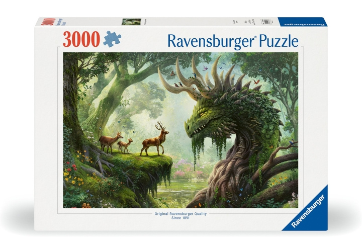 Ravensburger Puslespil Skovdragen vågner 3000p (12000808) i gruppen SPORT, FRITID & HOBBY / Hobby / Puslespil hos TP E-commerce Nordic AB (C86703)