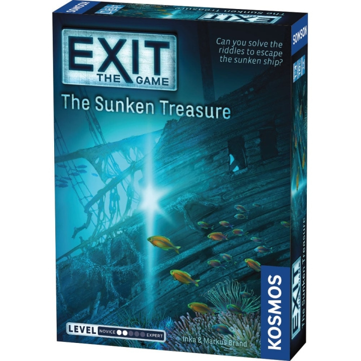 Exit: Escape Room : The Sunken Treasure (EN) (KOS1359) i gruppen LEGETØJ, BØRN & BABY / Spil / Brætspil hos TP E-commerce Nordic AB (C86705)