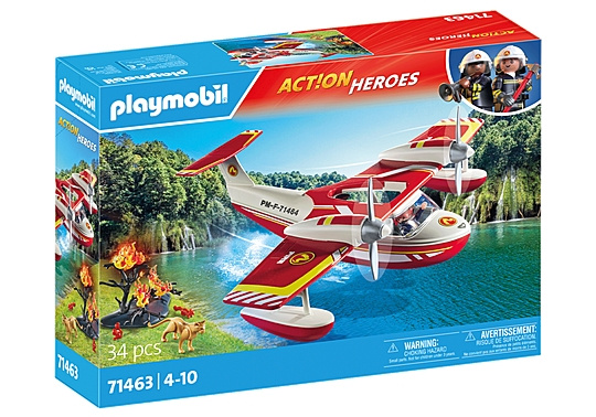 Playmobil Brandbekæmpelse Søfly med slukningsfunktion (71463) i gruppen LEGETØJ, BØRN & BABY / Legetøj / Legesæt hos TP E-commerce Nordic AB (C86718)