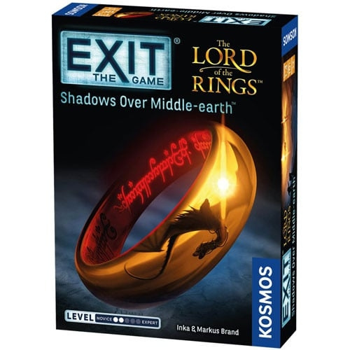 Exit: Escape Room : Lord Of The Rings - Shadows Over Middle-Earth (EN) (KOS1707) i gruppen LEGETØJ, BØRN & BABY / Spil / Brætspil hos TP E-commerce Nordic AB (C86733)