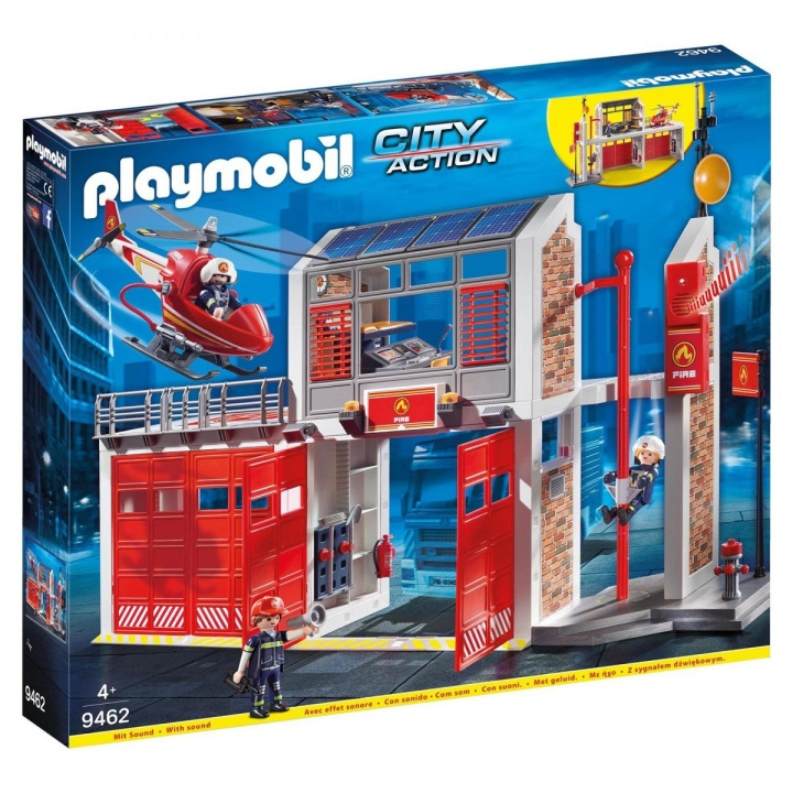 Playmobil Brandstation (9462) i gruppen LEGETØJ, BØRN & BABY / Legetøj / Legesæt hos TP E-commerce Nordic AB (C86769)