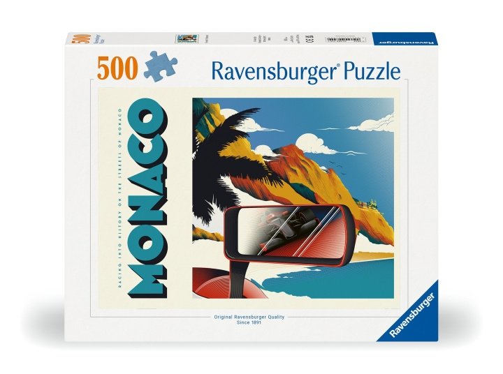 Ravensburger Puslespil Monaco Grand Prix 500p (12000774) i gruppen SPORT, FRITID & HOBBY / Hobby / Puslespil hos TP E-commerce Nordic AB (C86775)
