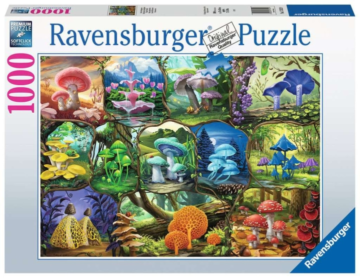 Ravensburger Smukke svampe 1000p - (10217312) i gruppen SPORT, FRITID & HOBBY / Hobby / Puslespil hos TP E-commerce Nordic AB (C86804)