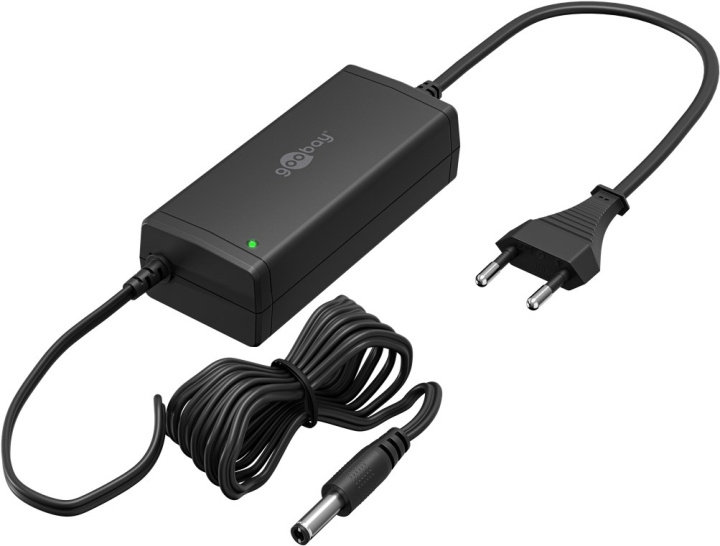 Goobay 12 V nätdel (36 W / 3,0 A) med centrumstift (han) 5,5 mm x 2,5 mm i gruppen HJEM, HUS & HAVE / Elektricitet & Belysning / Netværksadaptere hos TP E-commerce Nordic AB (C86966)