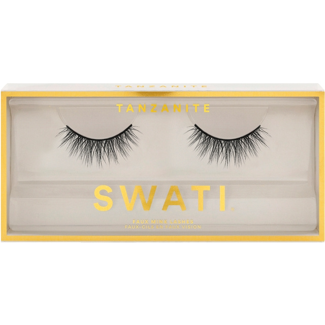 SWATI Faux Mink-vipper Tanzanite i gruppen SKØNHED & HELSE / Makeup / Øjne og øjenbryn / Falske øjenvipper hos TP E-commerce Nordic AB (C87138)