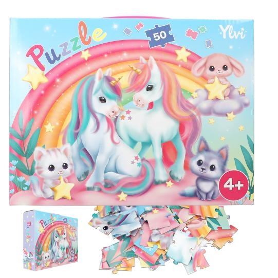Ylvi Puslespil 50 brikker ( 0413204 ) i gruppen LEGETØJ, BØRN & BABY / Legetøj / børns puslespil hos TP E-commerce Nordic AB (C87344)