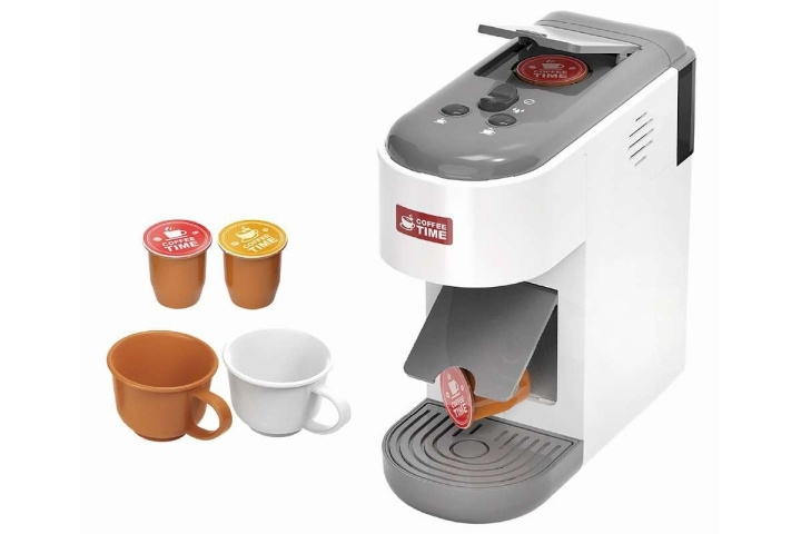 TEGOLE Espressomaskine elektrisk m/tilbehør (500224) i gruppen LEGETØJ, BØRN & BABY / Legetøj / Lille hjem & rollespil hos TP E-commerce Nordic AB (C87371)