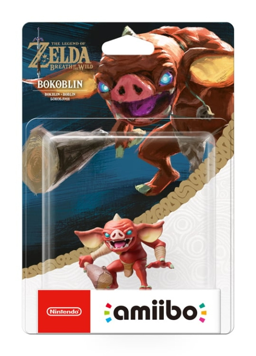 Nintendo Amiibo Figurine Bokoblin i gruppen HJEMMEELEKTRONIK / Spilkonsoller og tilbehør / Nintendo Switch / Tilbehør hos TP E-commerce Nordic AB (C87428)