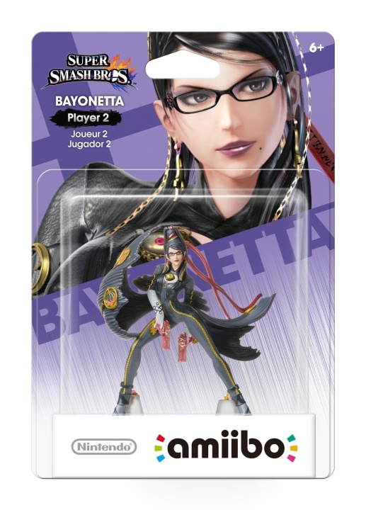 Nintendo Amiibo-figur Bayonetta Player 2 (Super Smash Bros.) i gruppen HJEMMEELEKTRONIK / Spilkonsoller og tilbehør / Nintendo Switch / Tilbehør hos TP E-commerce Nordic AB (C87431)