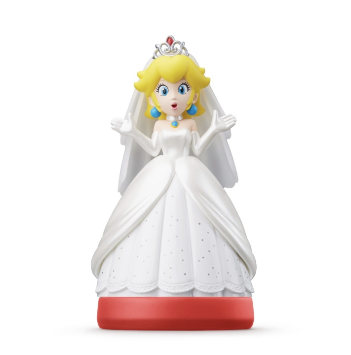 Amiibo Nintendo Amiibo Peach i bryllupstøj (Super Mario Collection) i gruppen HJEMMEELEKTRONIK / Spilkonsoller og tilbehør / Nintendo Switch / Tilbehør hos TP E-commerce Nordic AB (C87439)