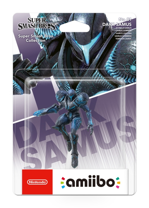 Amiibo Dark Samus (Super Smash Bros. Collection) i gruppen HJEMMEELEKTRONIK / Spilkonsoller og tilbehør / Nintendo Switch / Tilbehør hos TP E-commerce Nordic AB (C87469)