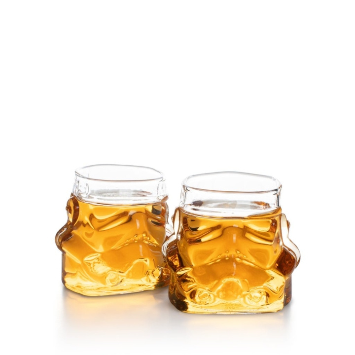 ThumbsUp Orig. Stormtrooper Whisky Glass x 2 i gruppen HJEM, HUS & HAVE / Køkkenredskaber / Vin & Drink Tilbehør hos TP E-commerce Nordic AB (C87616)