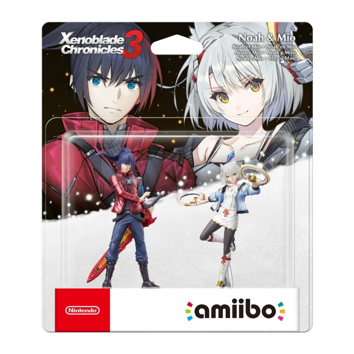 Nintendo amiibo - Noah & Mio - Xenoblade Chronicles 3 i gruppen HJEMMEELEKTRONIK / Spilkonsoller og tilbehør / Nintendo Switch / Tilbehør hos TP E-commerce Nordic AB (C87723)