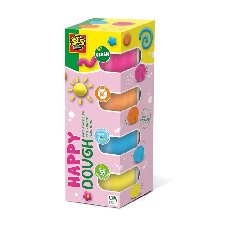 SES Creative Dej - Feel good Happy - (S00512) i gruppen LEGETØJ, BØRN & BABY / Legetøj / Lege ler, lege sand og tilbehør hos TP E-commerce Nordic AB (C87926)