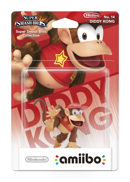 Nintendo Amiibo-figur Diddy Kong i gruppen HJEMMEELEKTRONIK / Spilkonsoller og tilbehør / Nintendo Switch / Tilbehør hos TP E-commerce Nordic AB (C87978)