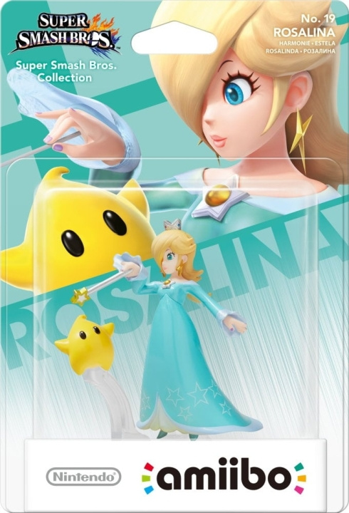 Amiibo Nintendo Amiibo Figur Rosalina & Luma i gruppen HJEMMEELEKTRONIK / Spilkonsoller og tilbehør / Nintendo Switch / Tilbehør hos TP E-commerce Nordic AB (C87983)